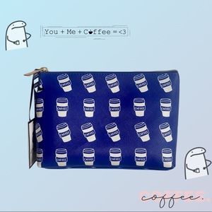 Clementine and Jane “Coffee” Clutch bag